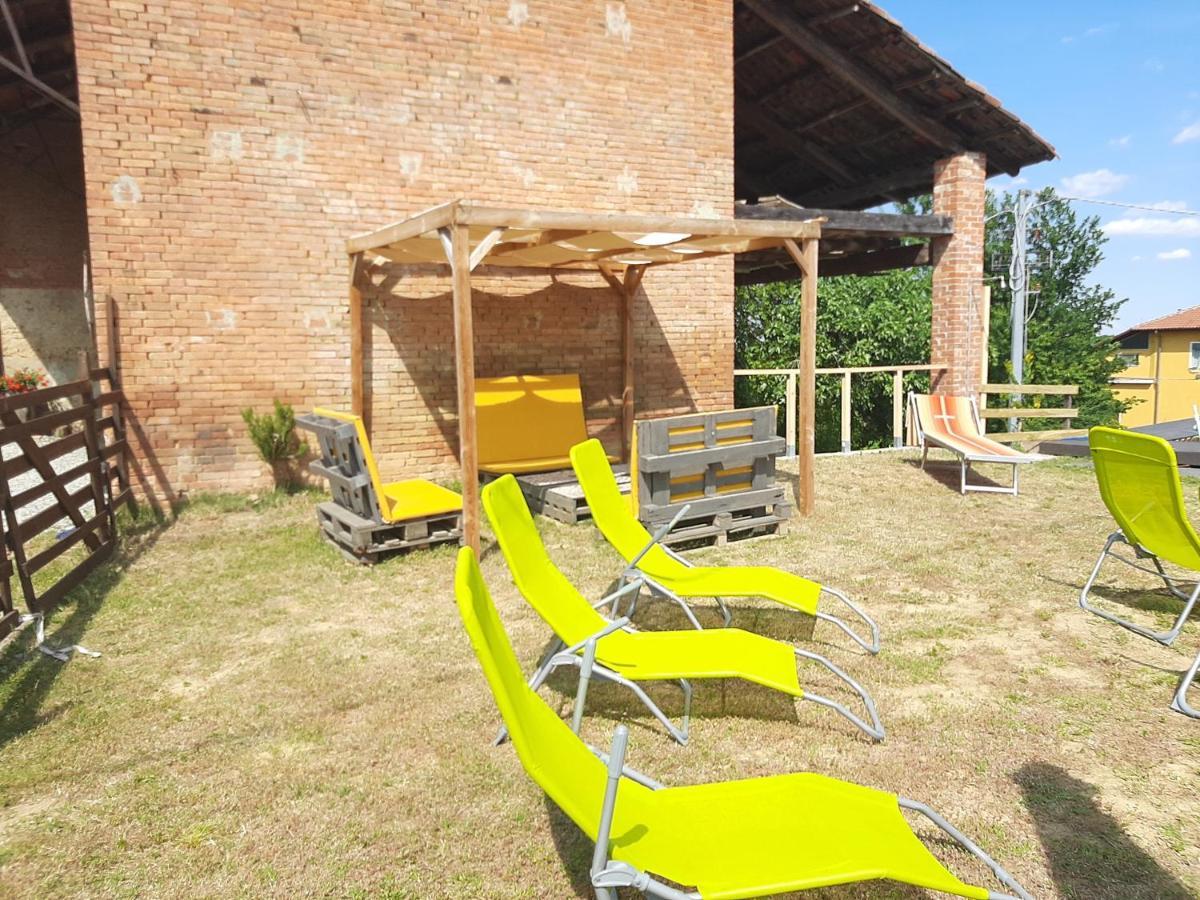 Willa Cascina Teresina Monferrato Piscina Cortazzone Zewnętrze zdjęcie